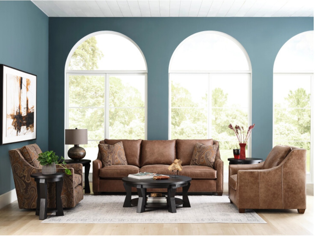 Edison Grande Sofa - 3 Over 3 - Leather - image 2