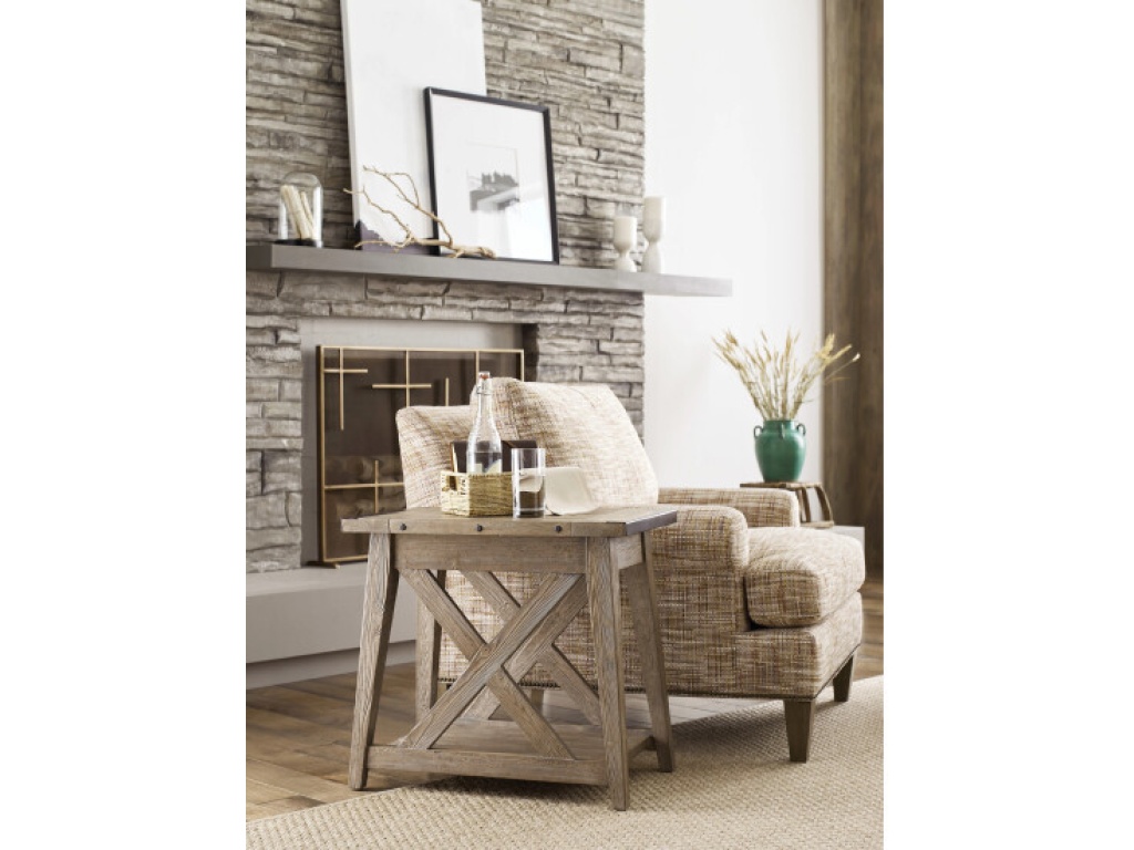 Brixton Rectangular Chairside Table - image 1