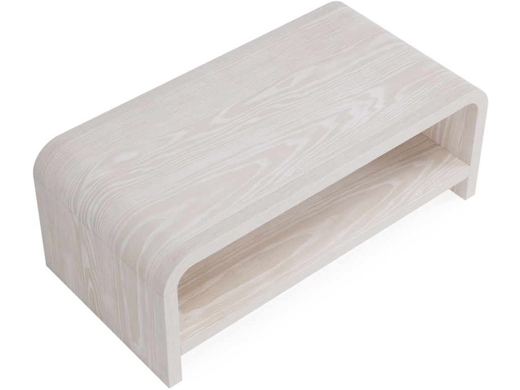 Drake Ash Wood Coffee Table in Sugar - image 3