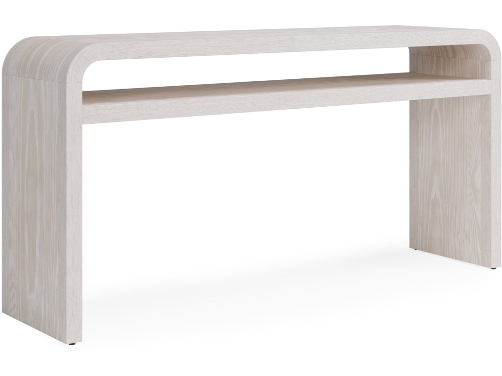 Drake Ash Wood Console Table in Sugar - image 1