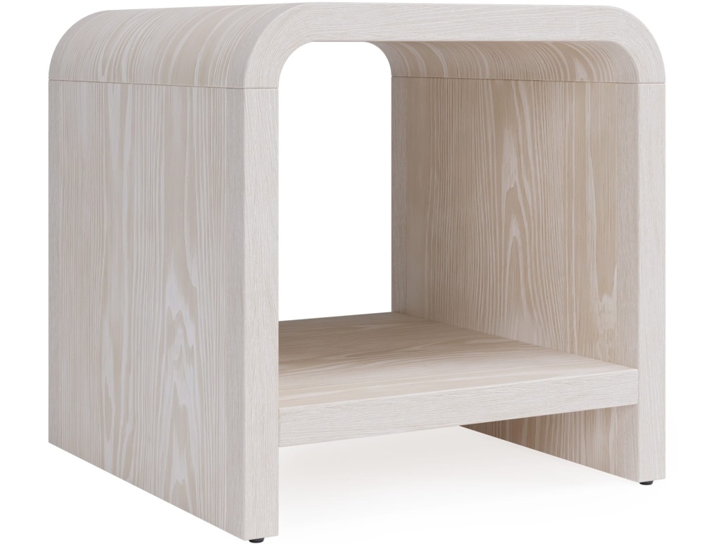 Drake Ash Wood Side Table in Sugar - image 3