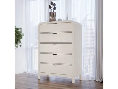 Drake Five Drawer Chest in Sugar