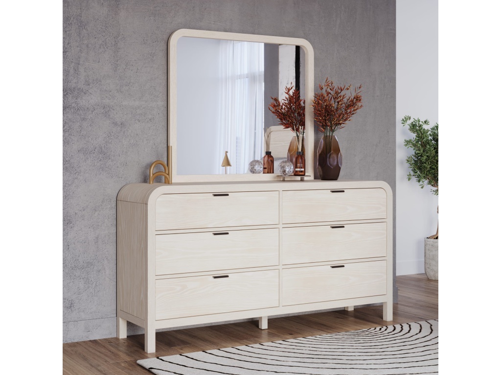 Drake Six Drawer Dresser in Sugar - image 1