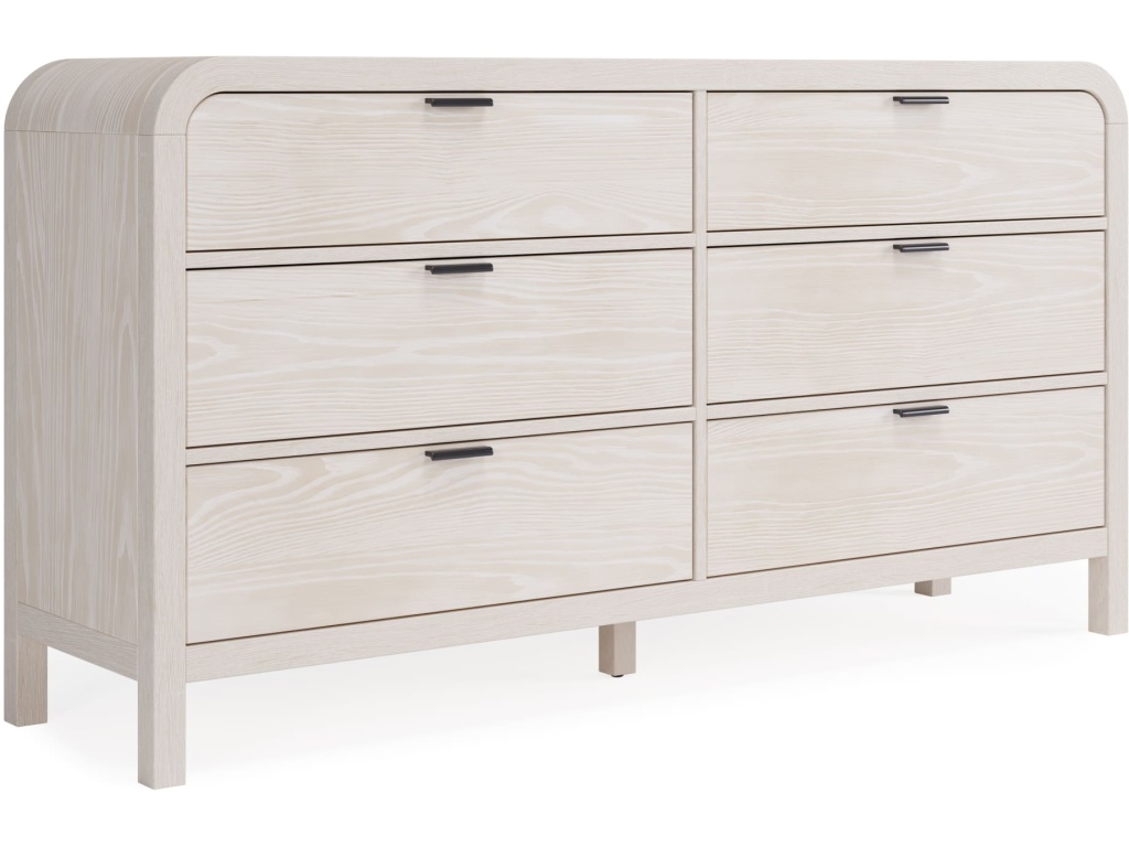 Drake Six Drawer Dresser in Sugar - image 4