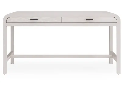 Drake Two Drawer Writing Desk in Sugar