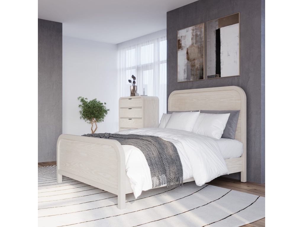 Drake Wood Platform Bed in Sugar - image 1