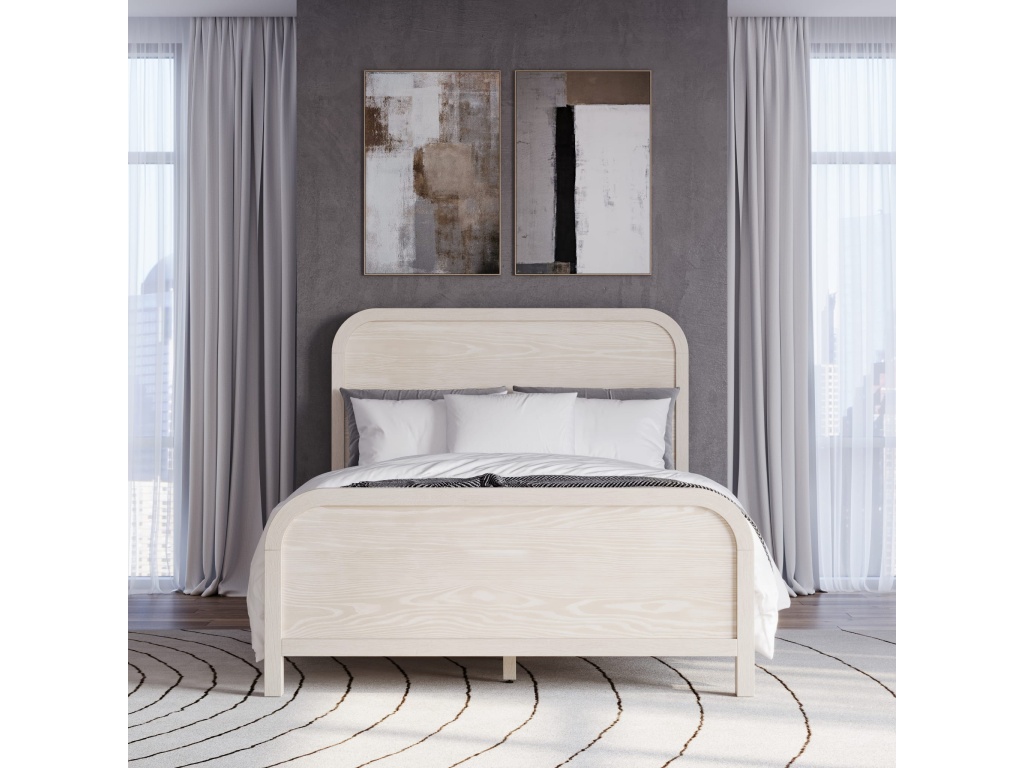 Drake Wood Platform Bed in Sugar - main image