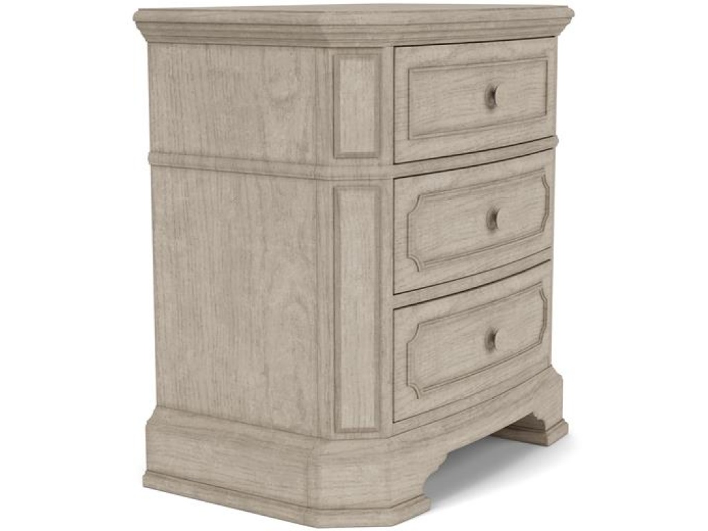 Three Drawer Nightstand - image 7