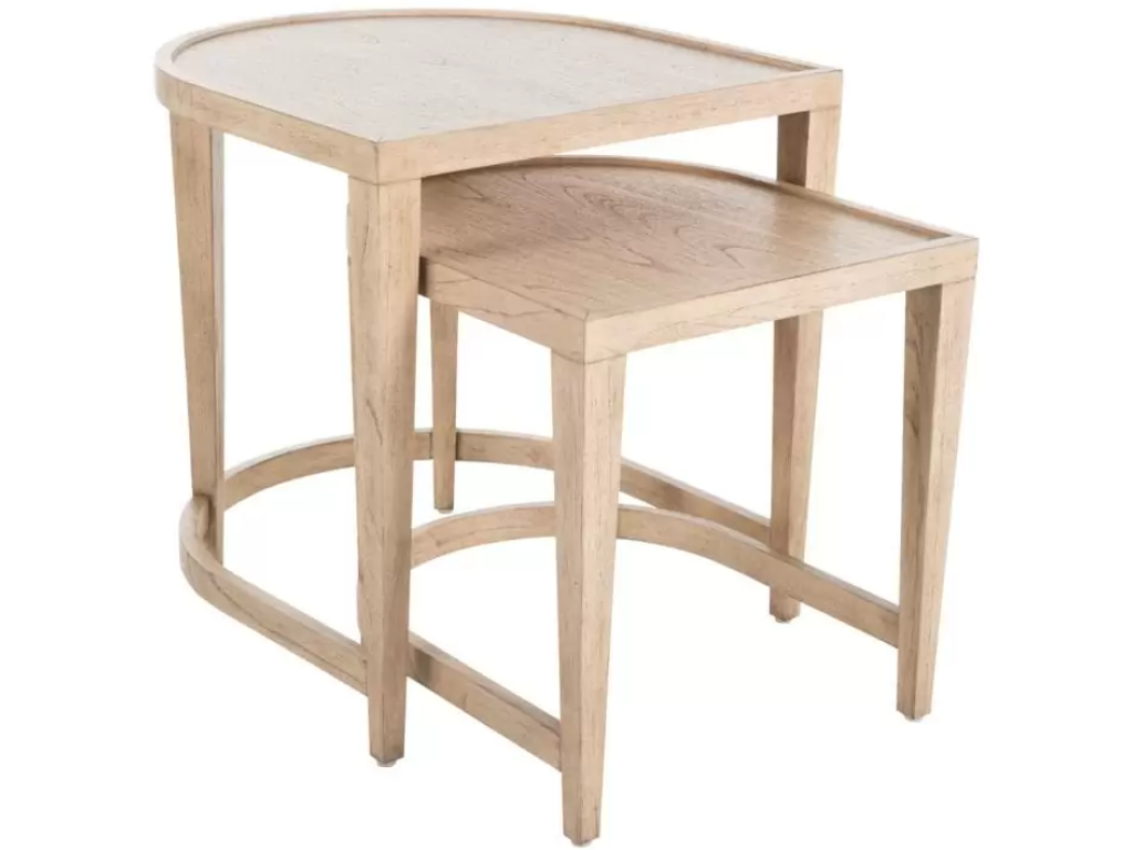 Dustin Nesting Tables-Natural - main image
