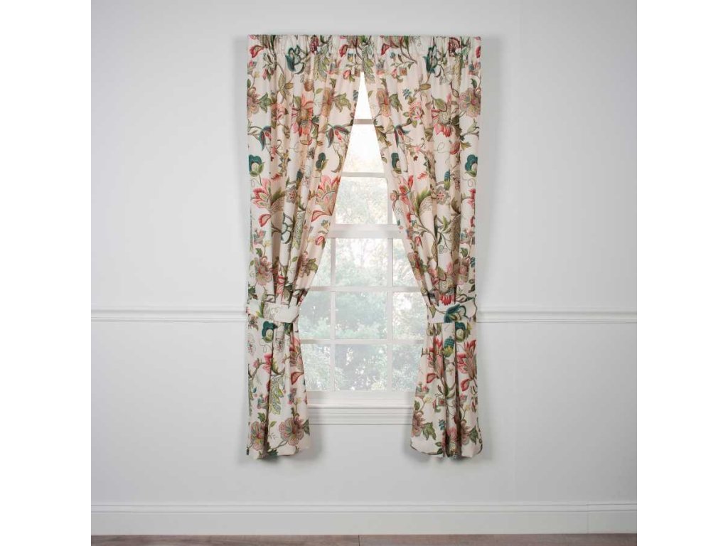 Ellis Curtain Brissac Tailored Pair - image 2