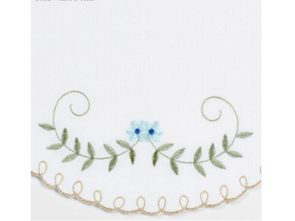 Today's Curtain Forget Me Not Valance - image 2