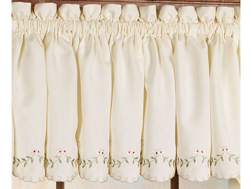 Today's Curtain Forget Me Not Valance - main image