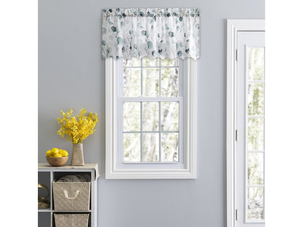 Ellis Curtain Eucalyptus Valance - image 1