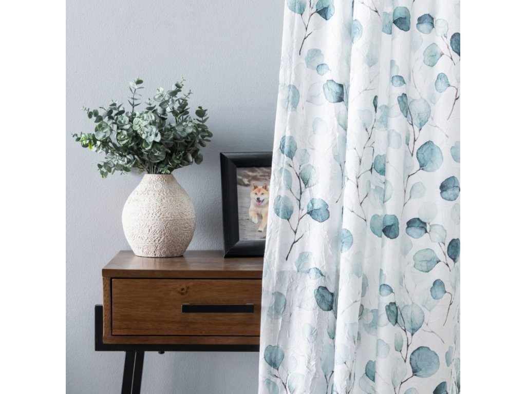 Ellis Curtain Eucalyptus Panel - image 3