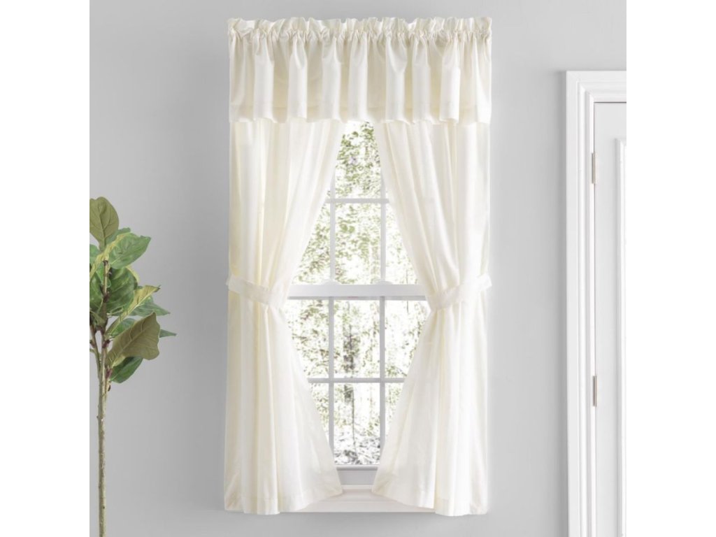 Ricardo Simplicity Hemstitch Tailored Valance - image 2