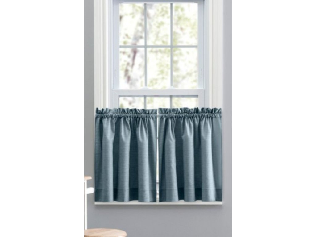 Ellis Curtain Lisa Solid Tiers - image 3