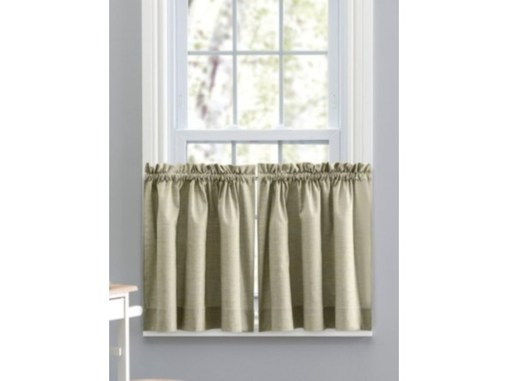 Ellis Curtain Lisa Solid Tiers - image 4