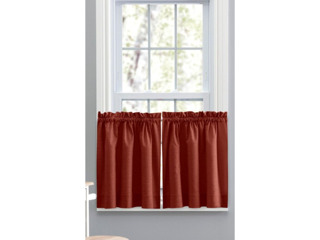 Ellis Curtain Lisa Solid Tiers - image 6