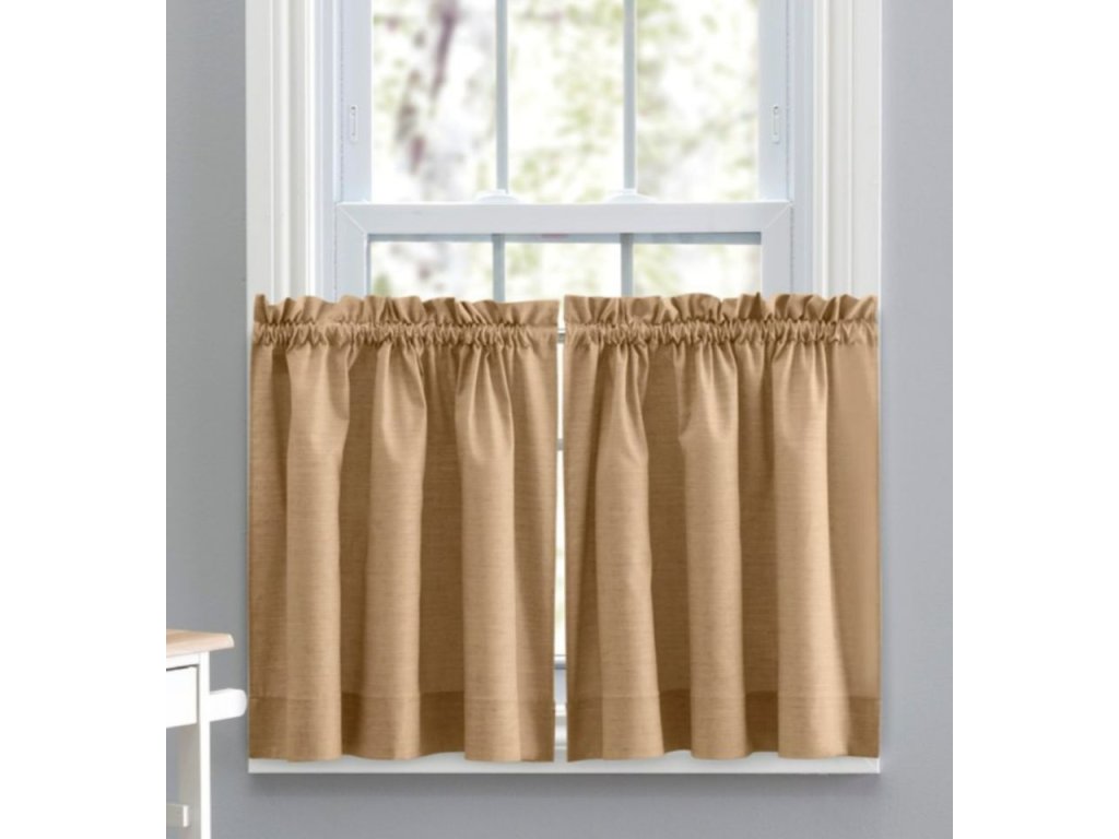 Ellis Curtain Lisa Solid Tiers - image 8