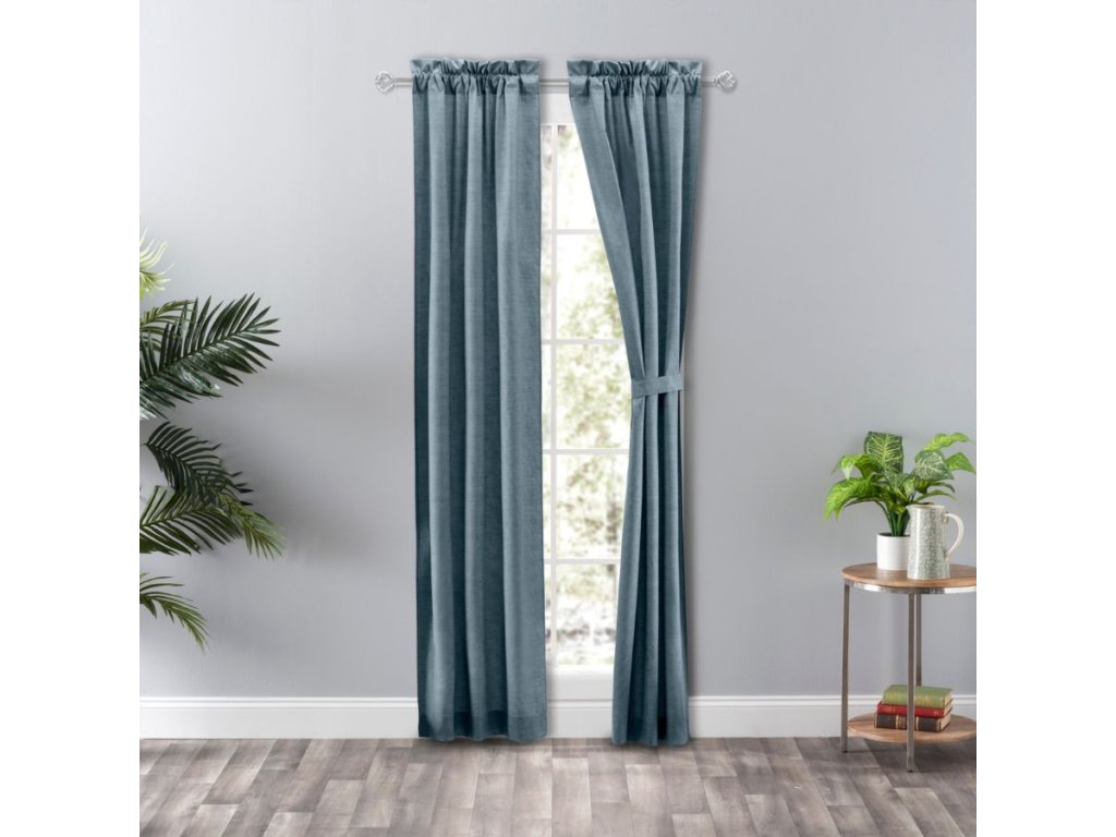 Ellis Curtain Lisa Solid Panel Pair - image 3