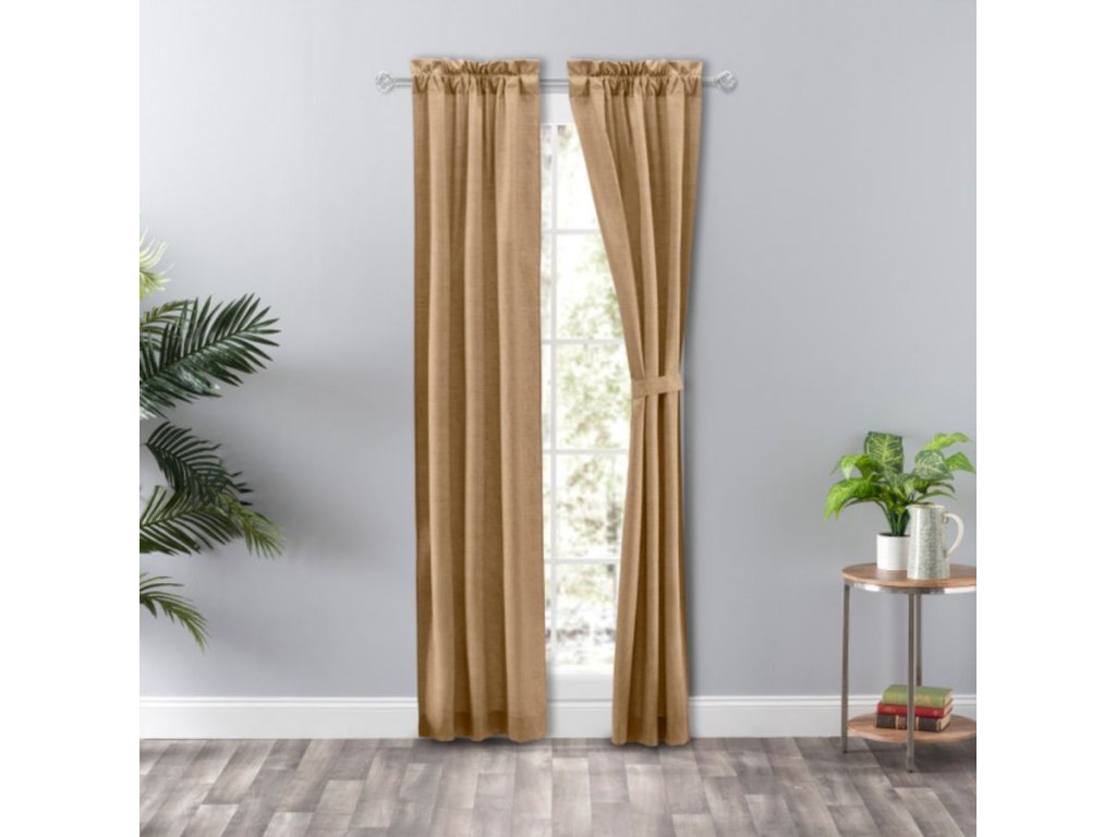 Ellis Curtain Lisa Solid Panel Pair - image 9