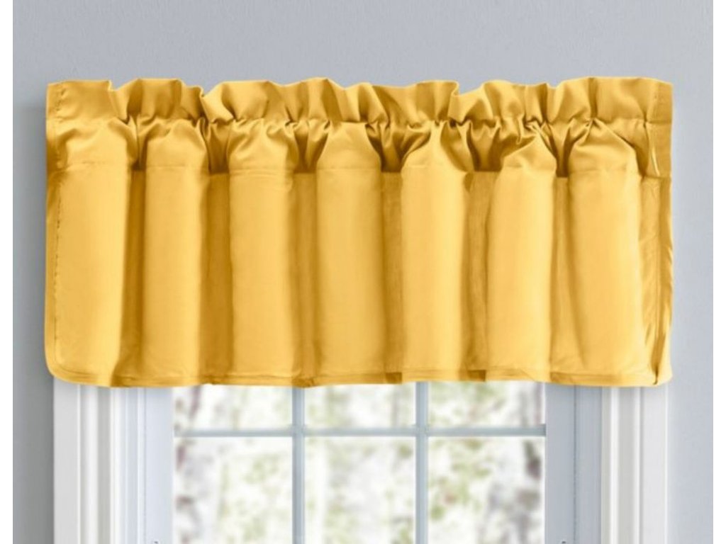 Ellis Curtain Stacey Lined Valance - image 5