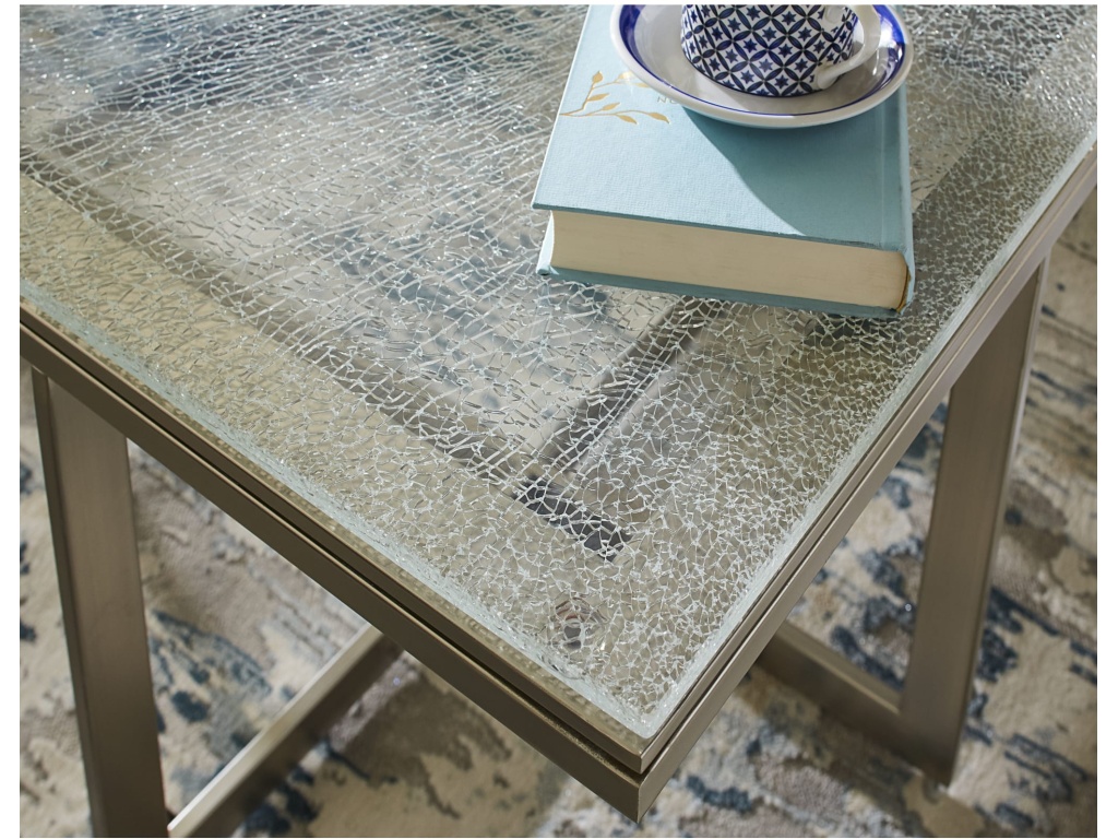 Eliza End Table in Ultra White - image 2