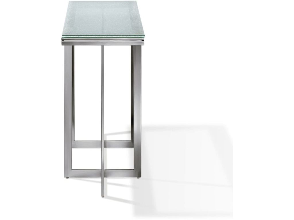 Eliza Media Console Table in Ultra White - image 5