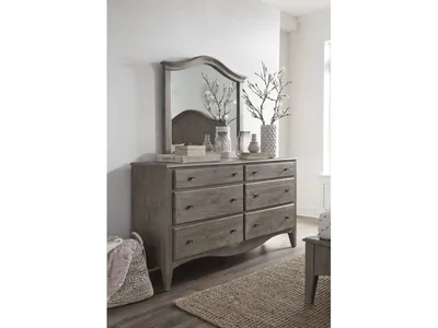 Ella Mirror in Camel - Alternative View