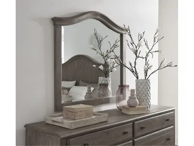 Ella Mirror in Camel