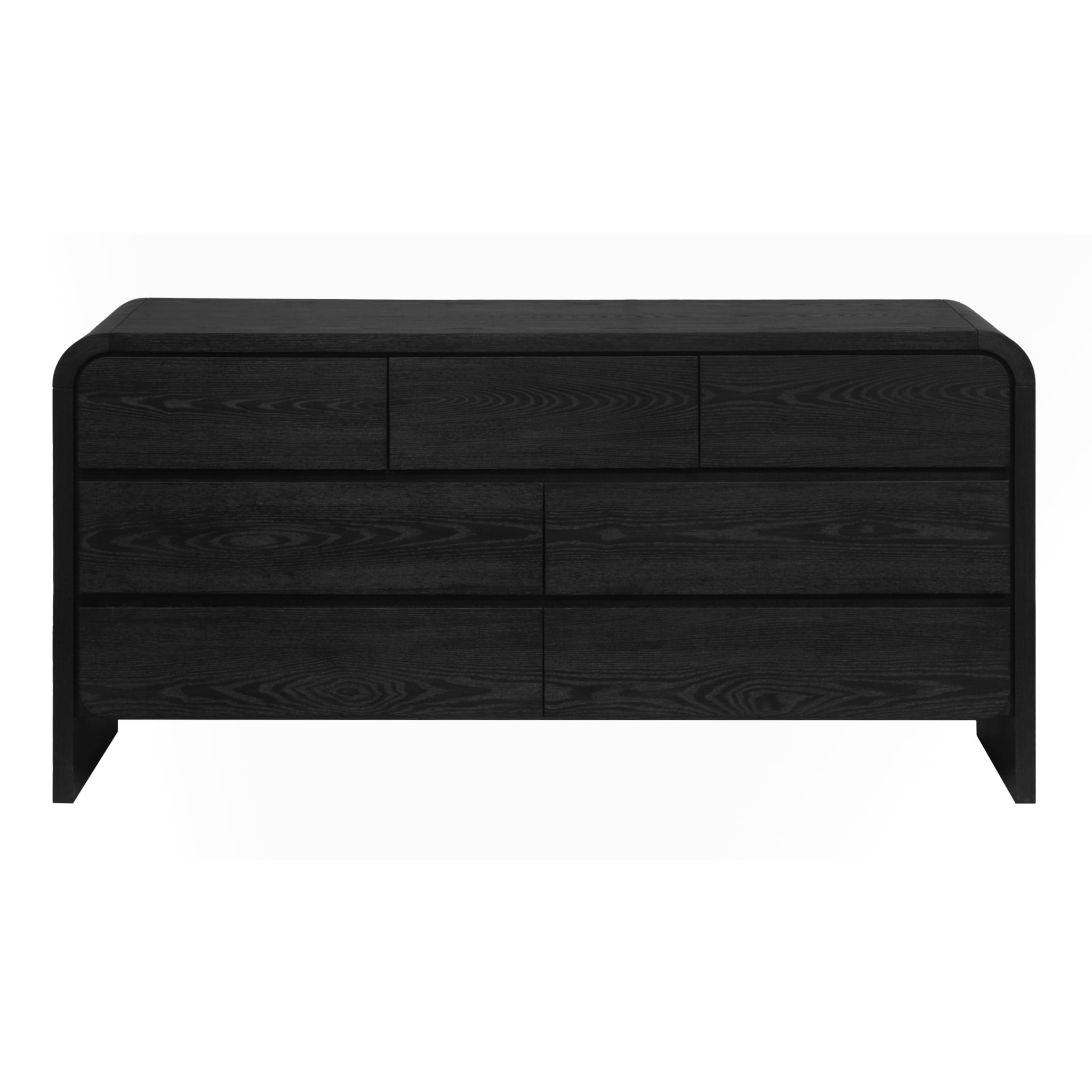 Elora Seven Drawer Dresser in Jet Black Ash - image 2