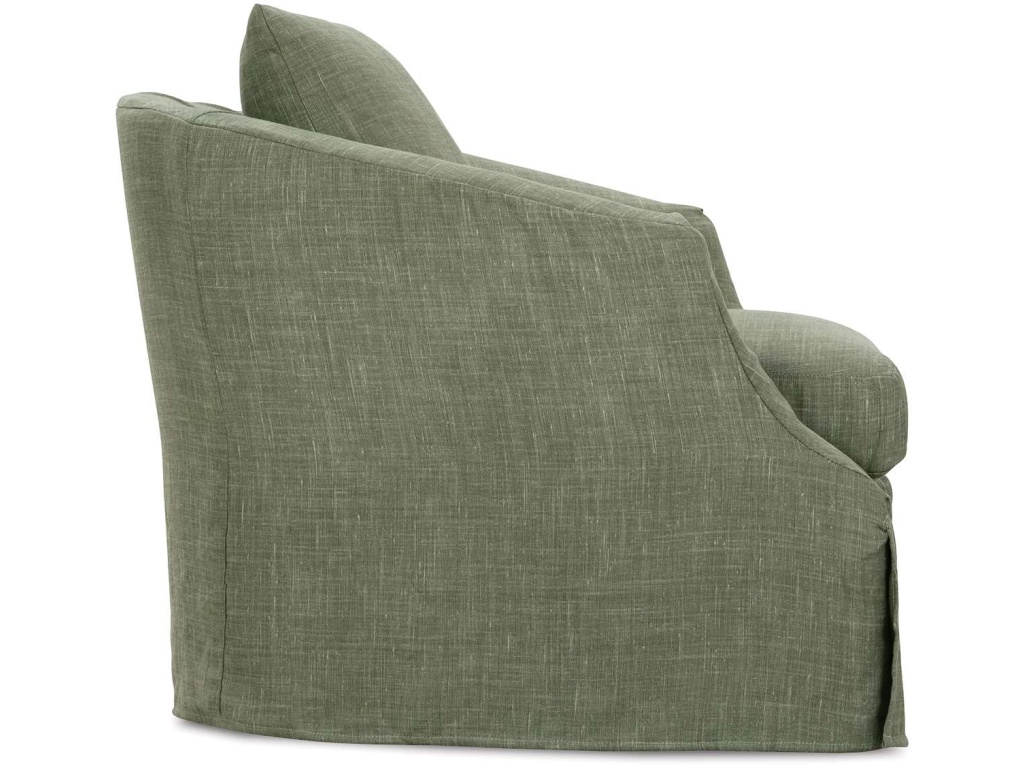 Emmerson Slipcover Swivel Chair - image 1