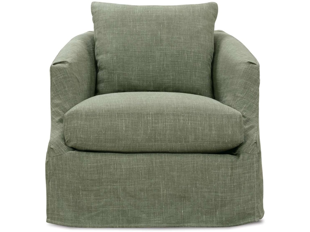 Emmerson Slipcover Swivel Chair - main image