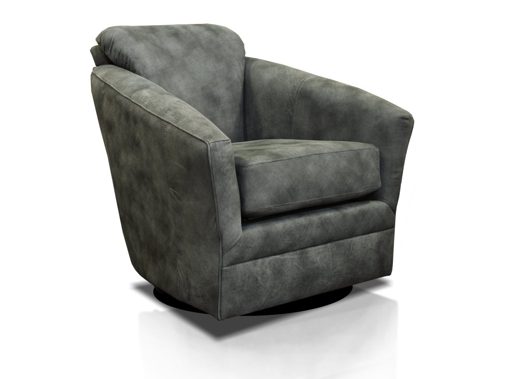 Lyra Leather Swivel Glider - image 1