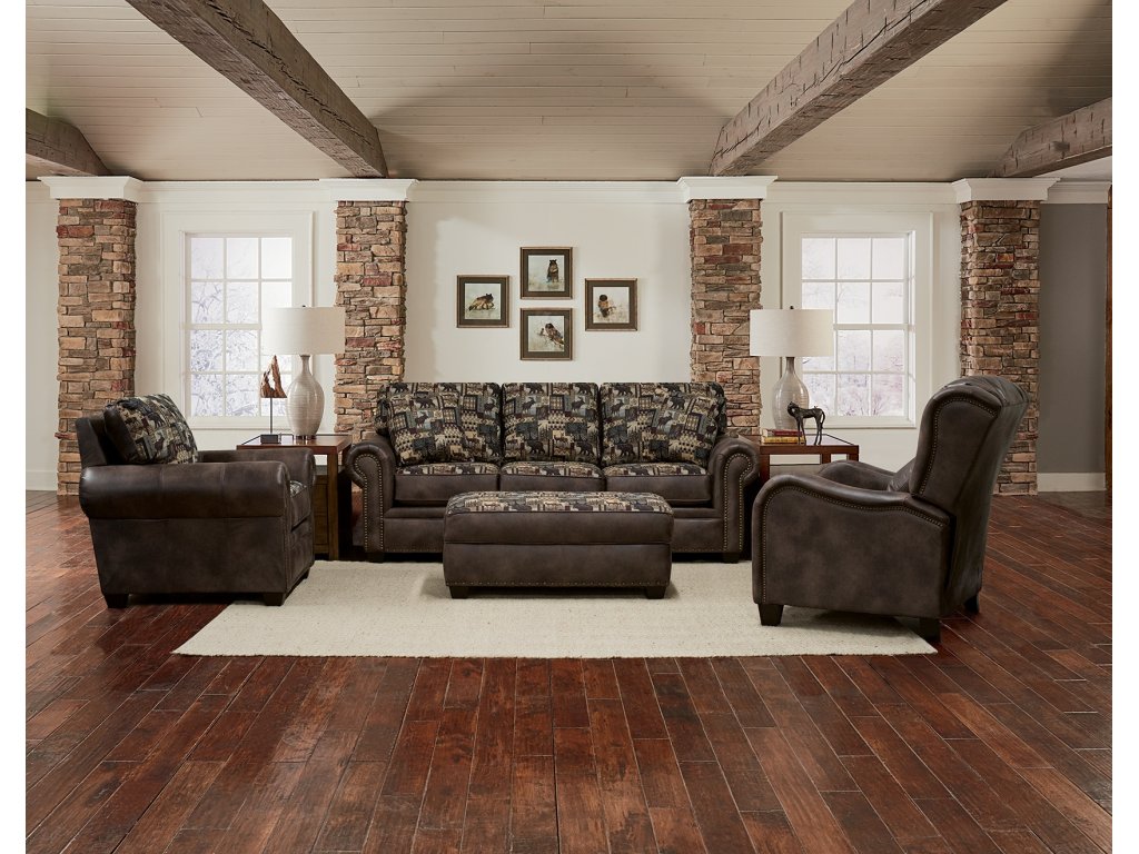 Jaden Sofa with Nails - image 3