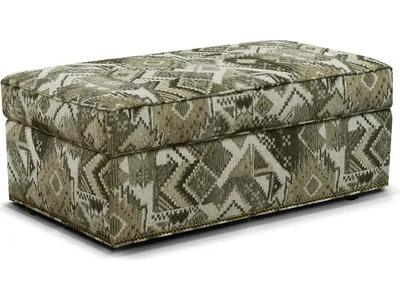 June Storage Ottoman with Nails