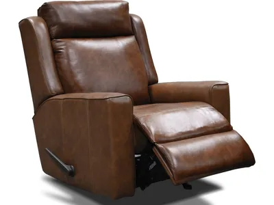 2Q00AL Leather Rocker Recliner