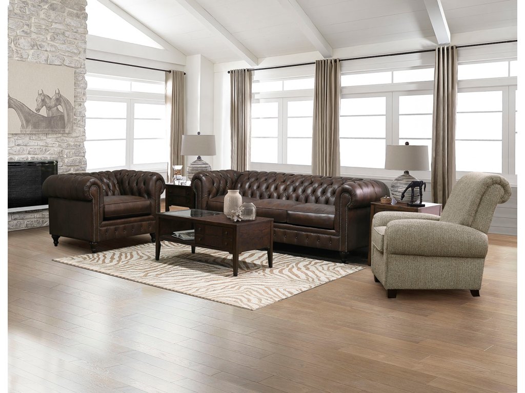 Rondell Leather Sofa - image 2