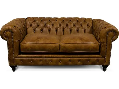 Rondell Leather Loveseat