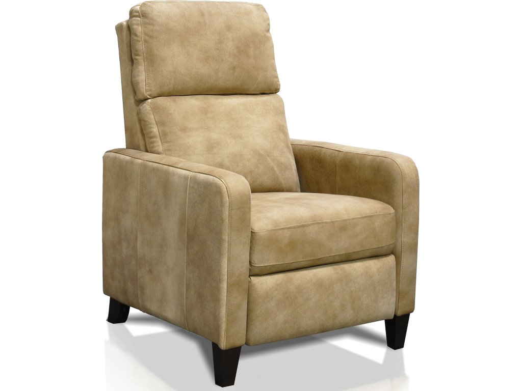 Lennon Leather Push Back Recliner - main image