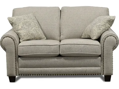 Silas Loveseat with Nails