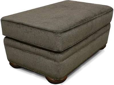 Knox Ottoman with Nails