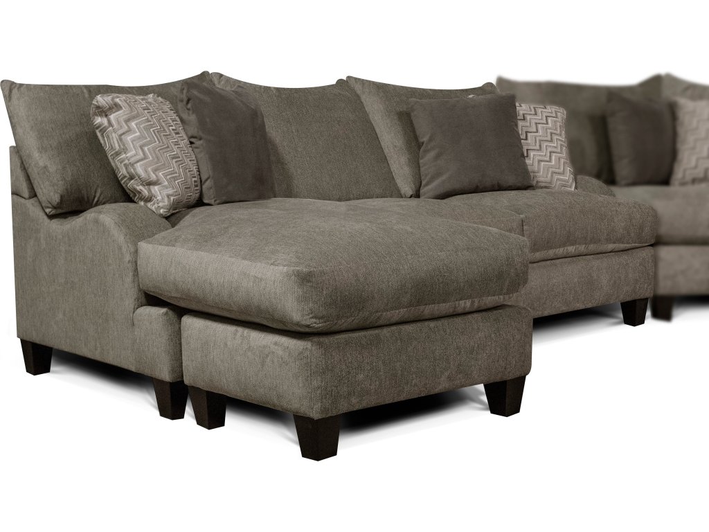 Catalina Sofa with Floating Ottoman Chaise - main image