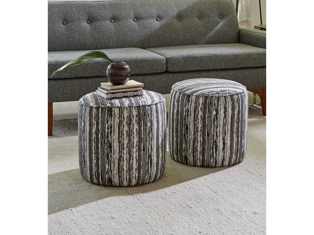 Asher Small Ottoman - image 2