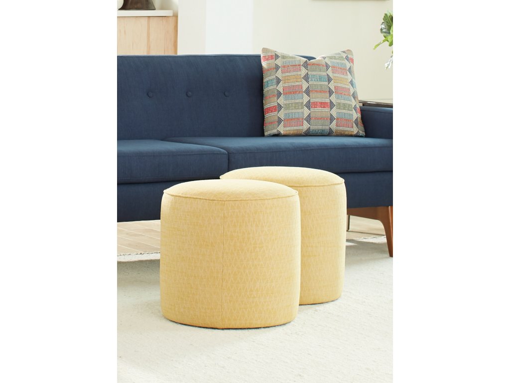 Asher Small Ottoman - image 1