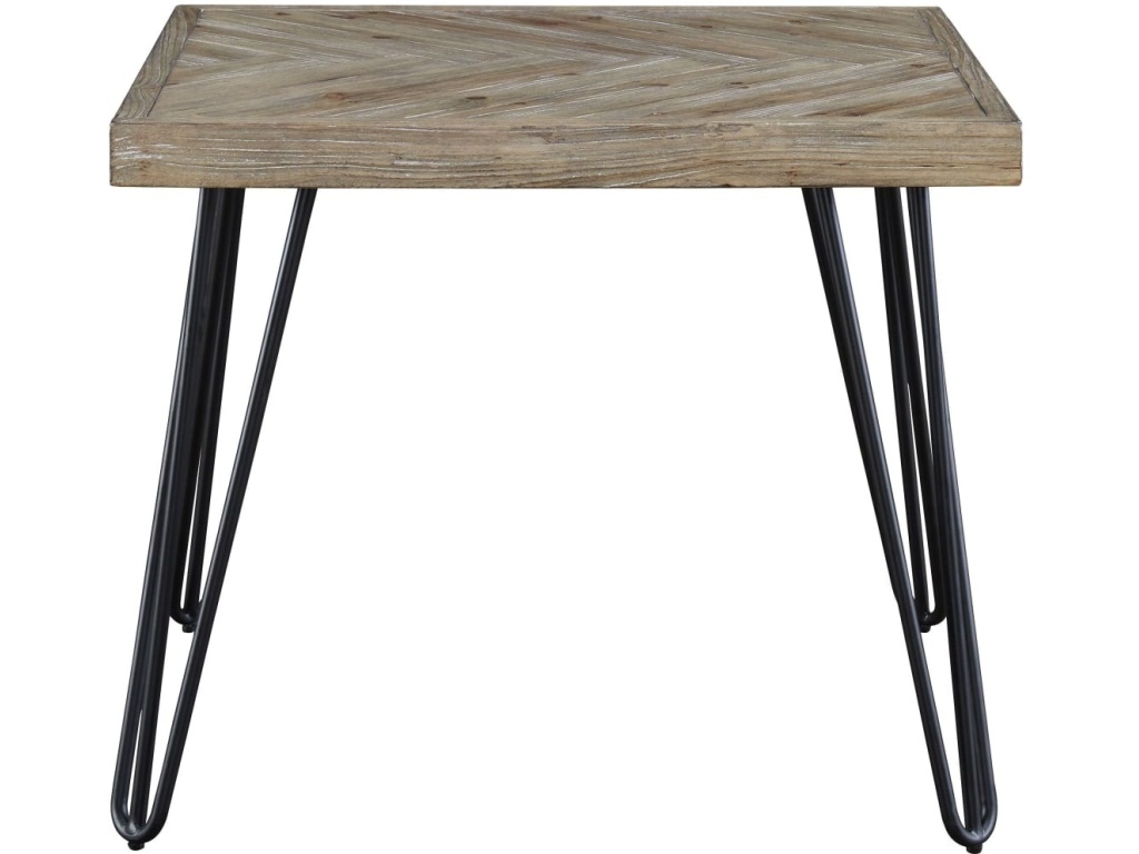 Everson Solid Fir End Table in Sand Dollar - image 5