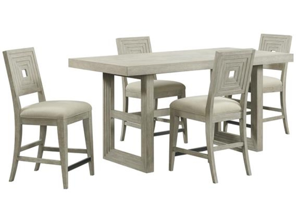 Upholstered Wood Back Counter Stool - image 8