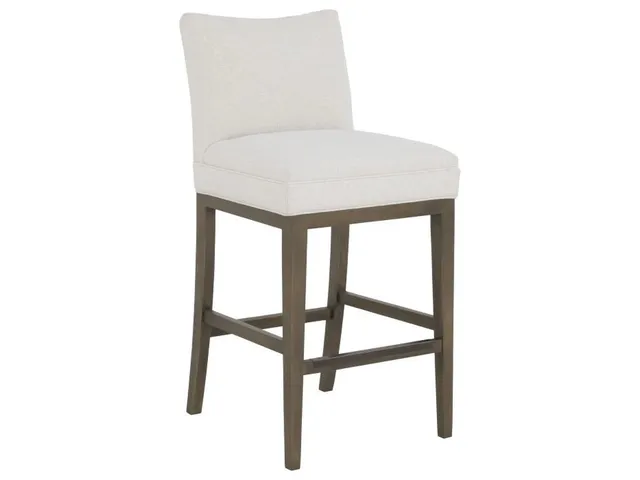 Concave Short Back Bar Stool 