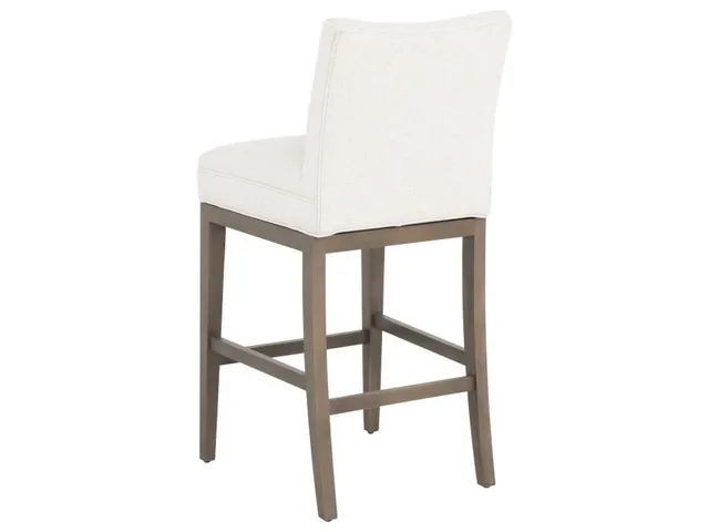 Concave Short Back Bar Stool 