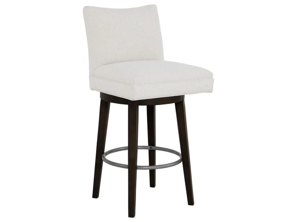 Concave Short Back Swivel Bar Stool  - main image